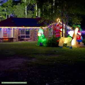 Christmas Light display at 18 Koala Crescent, Lake Macdonald