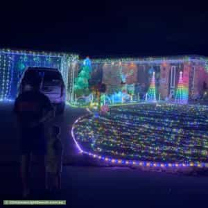Christmas Light display at  Doolan Court, Capalaba