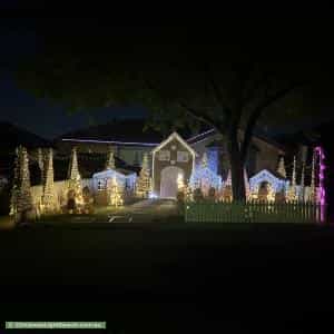 Christmas Light display at  Sylvan Circuit, Noarlunga Downs