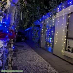 Christmas Light display at 13 Sylvan Circuit, Noarlunga Downs
