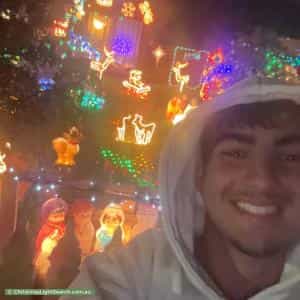 Christmas Light display at 2 Lance Close, Aspendale Gardens