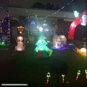 Christmas Light display at 19 Celtis Street, Acacia Ridge