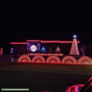 Christmas Light display at 36 Waldock way, Warrnambool