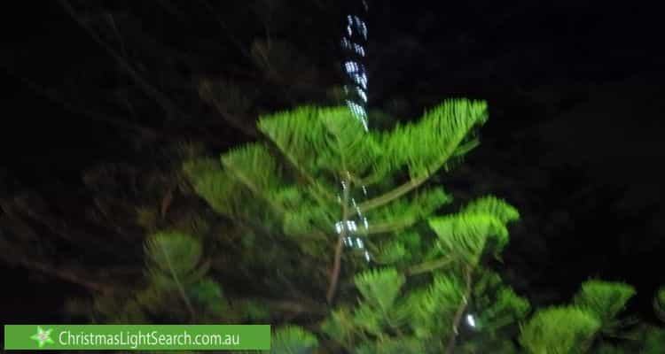 Christmas Light display at 208 Prince Charles Parade, Kurnell