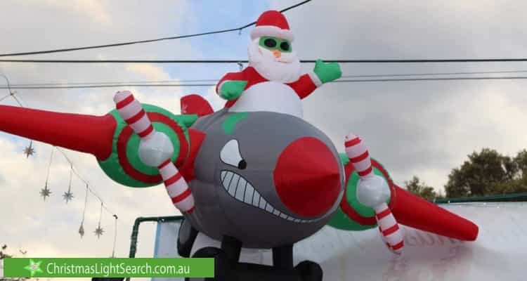 Christmas Light display at 12 Cooper Street, Sunshine