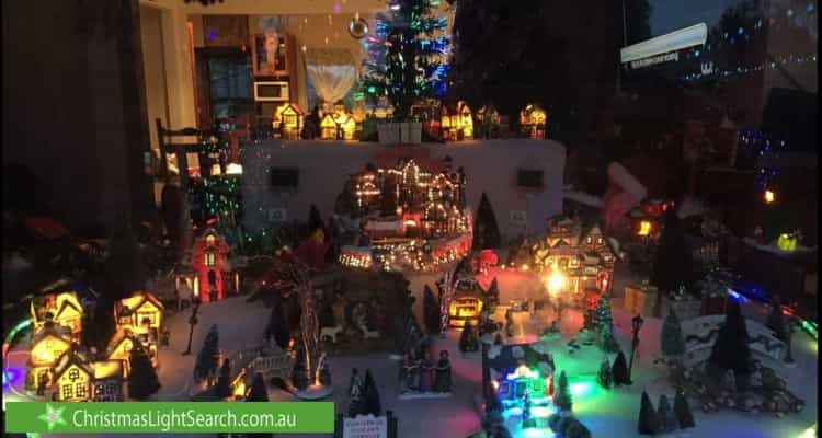 Christmas Light display at 12 Cooper Street, Sunshine