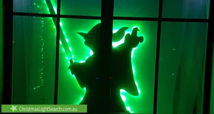 Christmas Light display at 71 Chittleborough Circuit, Morphettville