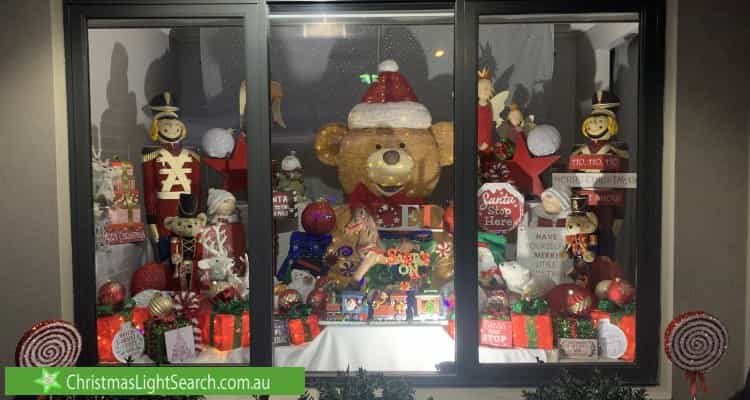 Christmas Light display at 352 Coburns Road, Kurunjang