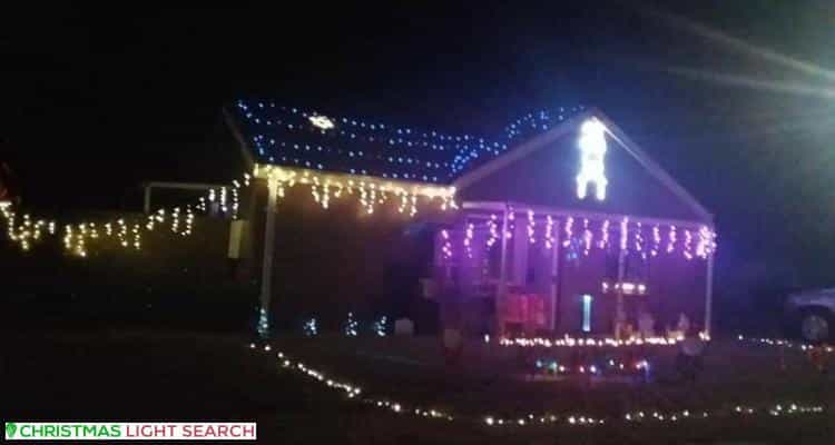 Christmas Light display at 15 Ritchie Street, Torrens