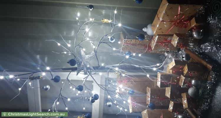 Christmas Light display at 1 Dumaurier Street, Chermside