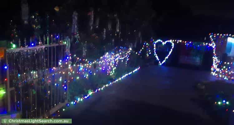 Christmas Light display at 123 Pembroke Road, Mooroolbark