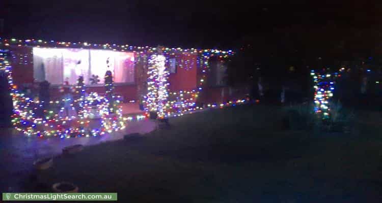 Christmas Light display at 123 Pembroke Road, Mooroolbark
