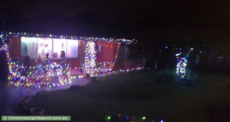 Christmas Light display at 123 Pembroke Road, Mooroolbark