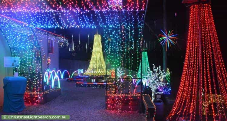 Christmas Light display at 150 Reichelt Avenue, Montmorency