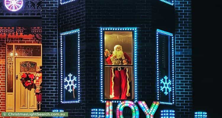 Christmas Light display at 30 Jacaranda Drive, Diamond Creek