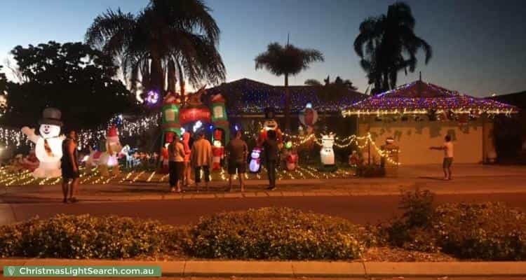 Christmas Light display at 18 Freshwater Drive, Atwell