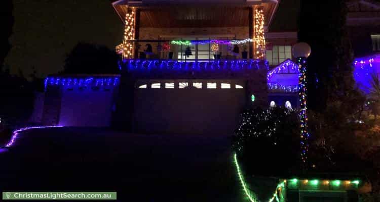 Christmas Light display at 29 Kathleen Street, Queanbeyan