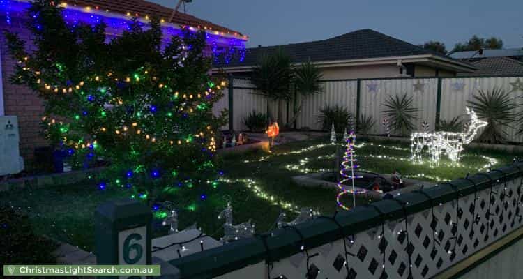 Christmas Light display at 63 Kathleen Crescent, Hoppers Crossing