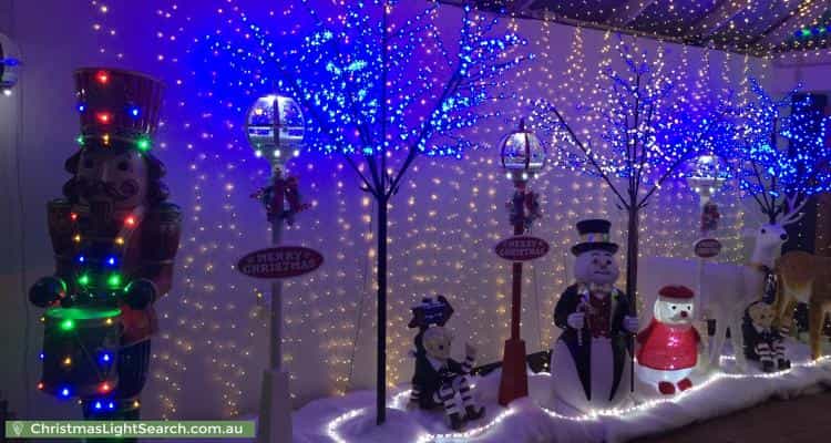 Christmas Light display at 26 Hampden Road, Mount Barker