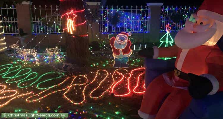 Christmas Light display at 35 Rochdale Drive, Burwood East