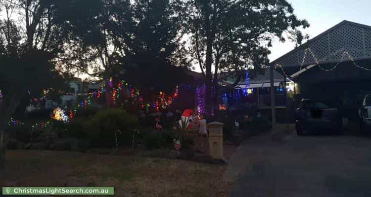 Christmas Light display at  Dove Place, Modbury Heights