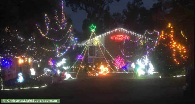 Christmas Light display at 63 Army Road, Boronia
