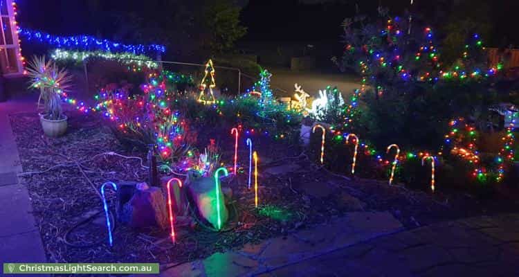 Christmas Light display at 8 Gilbert Road, Mount Barker