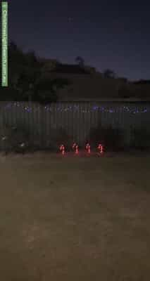 Christmas Light display at 3 Harrington Crescent, Leeming