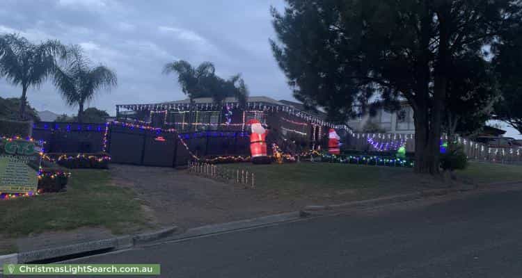 Christmas Light display at 5 Joanne Avenue, Chirnside Park