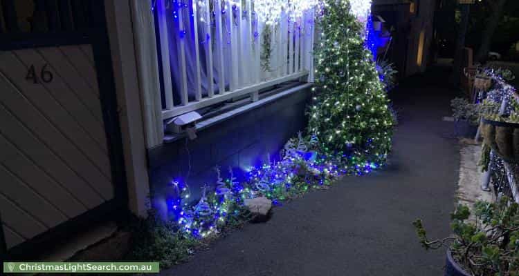 Christmas Light display at 48 Cameron Street, Birchgrove