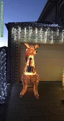 Christmas Light display at 15 Boronia Street, Bentleigh East