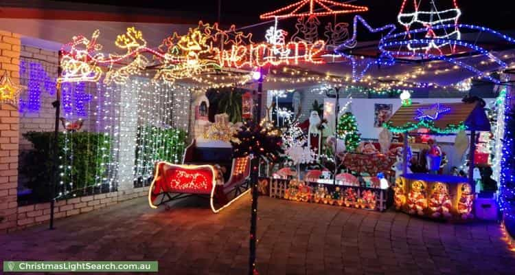 Christmas Light display at 83 Murphy Street, Point Vernon