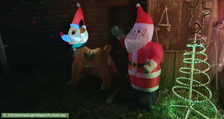 Christmas Light display at 15 Ritchie Street, Torrens