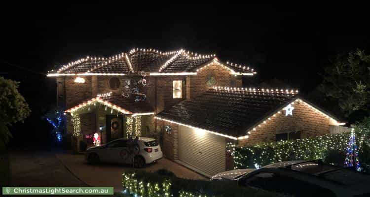 Christmas Light display at 51 Edward Street, Sylvania