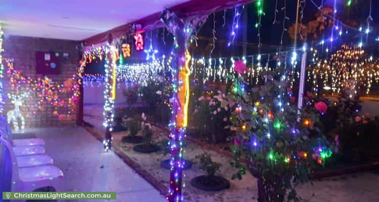 Christmas Light display at 247 Corfield Street, Gosnells