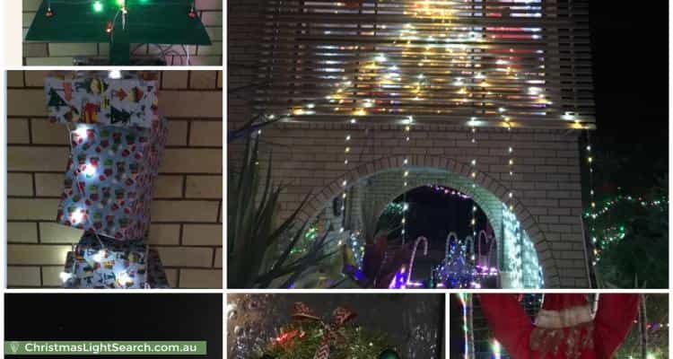 Christmas Light display at  Pandara Avenue, Bellara