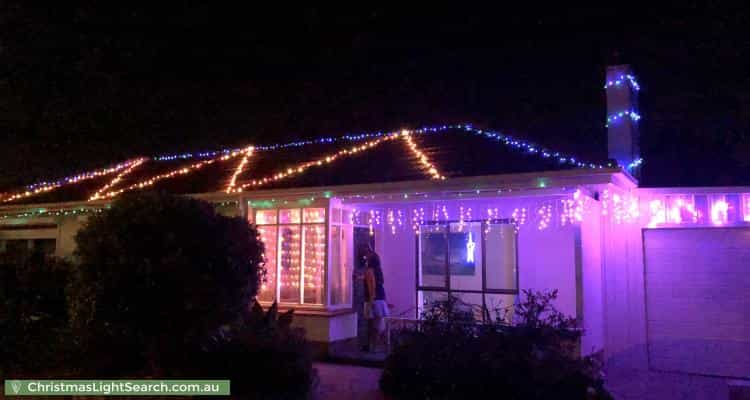 Christmas Light display at 681 Burbridge Road, West Beach