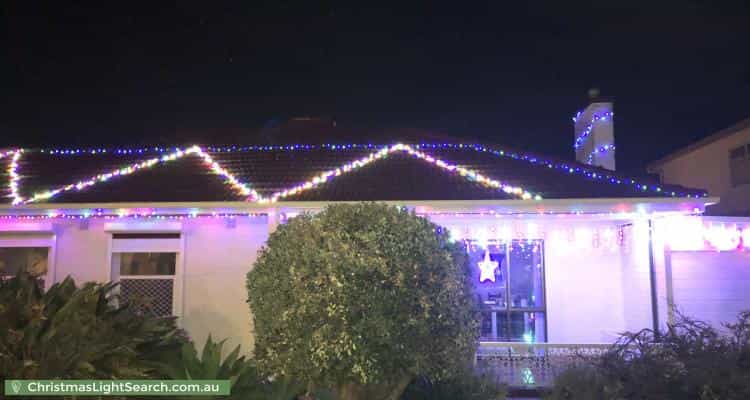 Christmas Light display at 681 Burbridge Road, West Beach