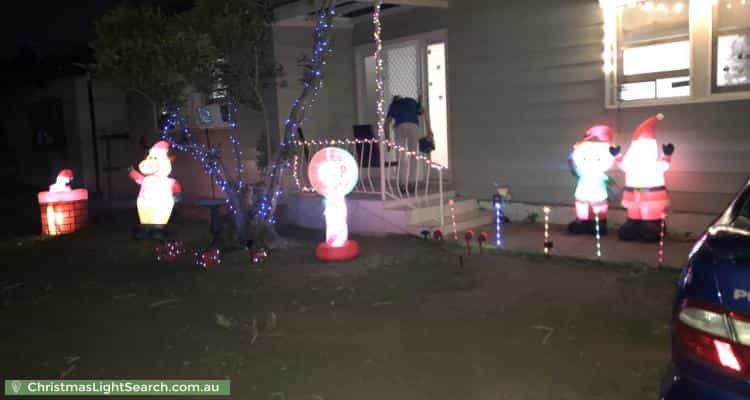 Christmas Light display at 45 Fuller Street, Seven Hills