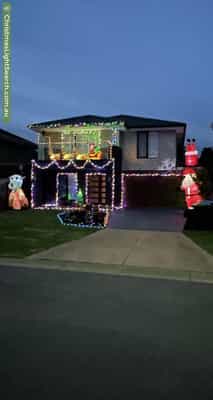 Christmas Light display at  Florence Street, Mount Martha