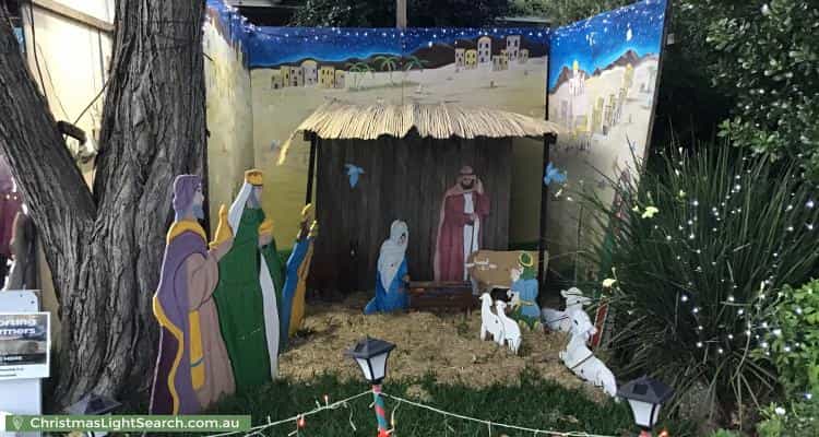 Christmas Light display at 5 Caledonian Avenue, Winston Hills