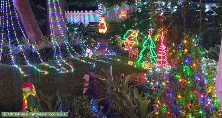 Christmas Light display at 71 Heywood Street, Ringwood