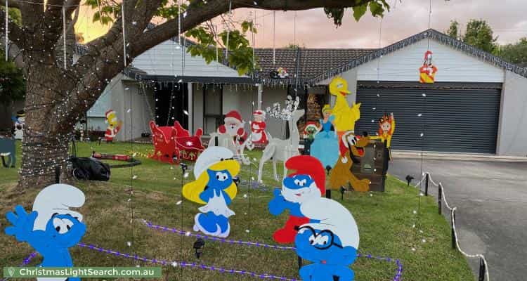 Christmas Light display at 8 Alfred Close, Traralgon