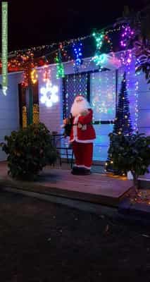 Christmas Light display at 3 Dion Drive, Eagleby