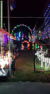 Christmas Light display at 3 Dion Drive, Eagleby