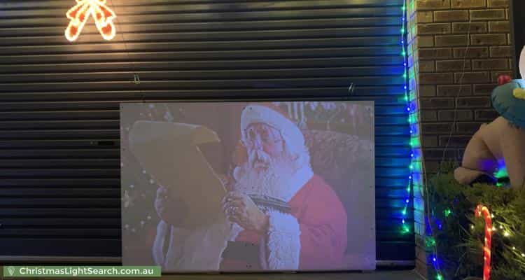 Christmas Light display at 17 Nyarrin Place, Cranbourne West