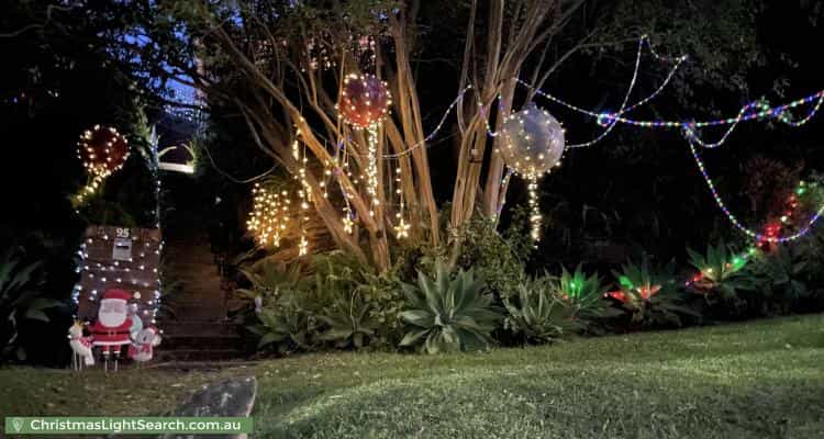 Christmas Light display at 95 Slade Road, Bardwell Park
