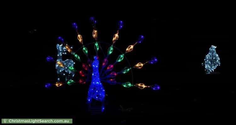 Christmas Light display at  Narval Way, Ferndale