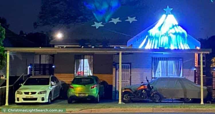 Christmas Light display at 141 Joseph Street, Lidcombe