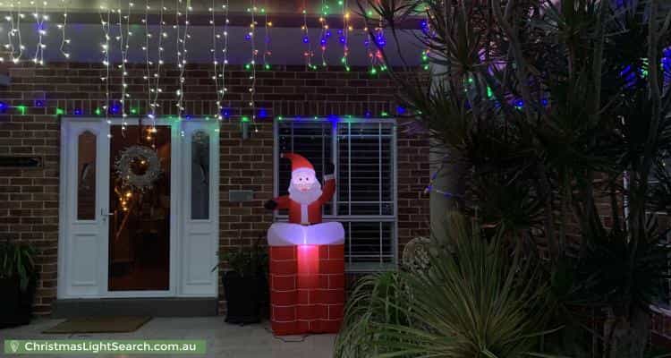 Christmas Light display at 4 Bellinger Close, Wallsend